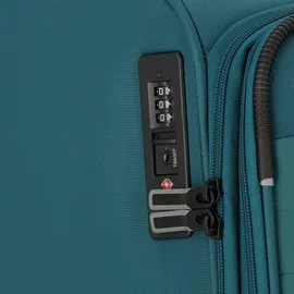 d & n Travel Line 9504 4-Rollen L 76 cm / 90 l petrol/grün