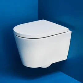 Laufen Kartell Wand-WC mit WC-Sitz Weiß matt