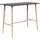 vidaXL Bartisch 120 x 60 x 105 cm Schwarz