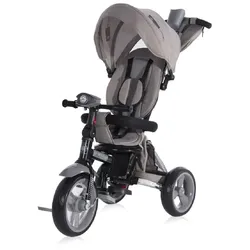Lorelli Tricycle Enduro 4 in 1 klappbar, Sitz drehbar, verstellbar, Licht dunkelgrau