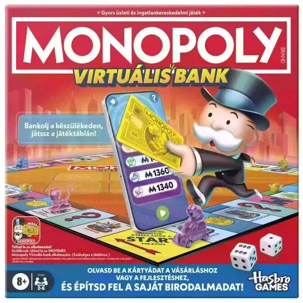 Monopoly: Virtuelle Bank - auf Ungarisch