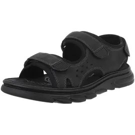 Fadezar Sandalen Mädchen Jungen Sport Outdoor Sandalen mit Klettverschluss für Kinder Bequeme Wandersandale Sommer Schwarz EU 40 (CN 39) - 40 EU