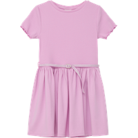 s.Oliver - Kleid mit abnehmbaren Glitzergürtel, Kinder, Rosa, 92