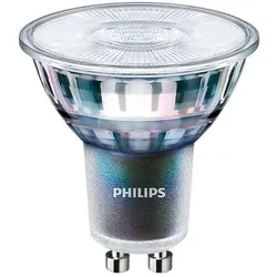 Philips GU10  MASTER LED Spot dimmbar 3.9W wie 35W hohe Farbwiedergabe warmweiss  36°-Abstrahlwinkel