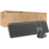 Logitech MK950 for Business Tastatur-Maus-Set, kabellos grafit