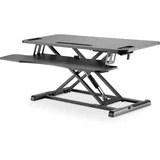 Digitus DA-90380-1 Sitz-Steh-Schreibtischaufsatz Höhen-Bereich: 100 bis 500 mm Schwarz