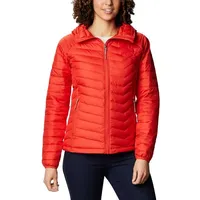 Columbia Damen Jacke Powder Lite Hooded Jacket, Bold Orange,