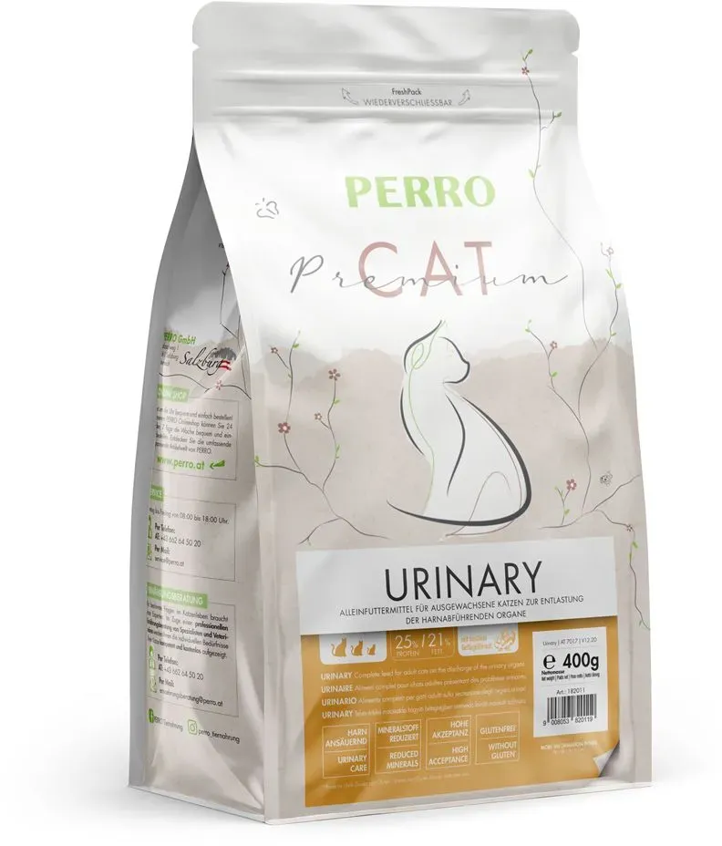 Perro Cat Premium Urinary Futter 400 g