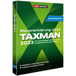 Lexware Taxman Professional 2023 | 5 Geräte / 1 Jahr | Download + Produktschl...