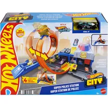 Mattel Hot Wheels City Super Polizeiwache (JBM71)