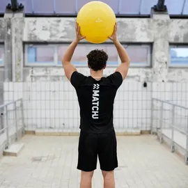 Matchu Sports Gymnastikball Gelb 45 cm