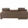 sit&more Ecksofa SIT & MORE "Bologna L-Form", braun (hasselnuss), B:247cm H:84cm T:227cm, Sofas, Ecksofa, Kopfteilverstellung, wahlweise mit Bettfunktion und Schubkasten