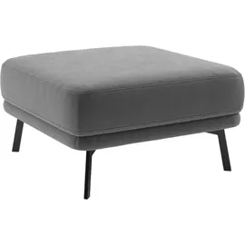 Schöner Wohnen Hocker Pearl 80 x 45 x 80 cm grau