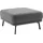 Schöner Wohnen Hocker Pearl 80 x 45 x 80 cm grau