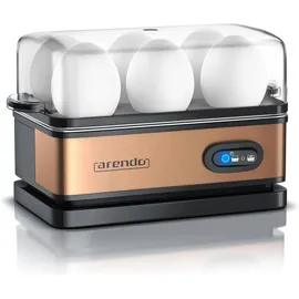 Arendo Eierkocher 6 Eier + Eipicker Beige