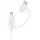 Samsung EP-DG930 Combo-Kabel weiß