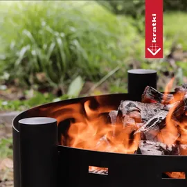 Kratki Feuerschale Rotondo Ø 0 cm Rot