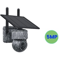 Outdoor Solar PTZ Kamera, 5MP Auflösung, 4G Konnektivität, 5MP 4G Ver