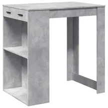vidaXL Bartisch 102 x 70 x 103,5 cm Grau