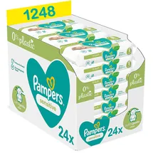 Pampers Babytücher, 1248 Tücher (24 x 52 Stück)