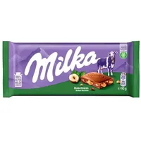Milka Haselnuss  Schokolade 24x90 g Tafeln