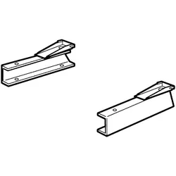 Daikin Montageprofile (HC feet) für Sound Cover bis 8 dB(A) 4-8 kW 140581