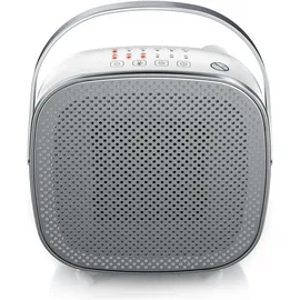 Brandson Heizlüfter 1500 W Silber/Weiß