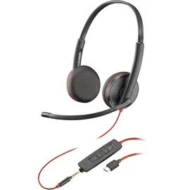 HP Poly Blackwire C3225 - Blackwire 3200 SeriesHeadset - On-Ear - kabelgebunden
