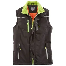 Terrax Berufsweste schwarz/limette | schwarz/limette | 2XL - schwarz/limette