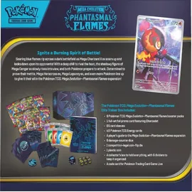 Pokémon Elite Trainer Box Mega Evolution Phantasmal Flames