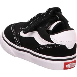 Vans Unisex Kinder Brooklyn Ls V Sneaker, Suede/Canvas Black/White, 26 EU