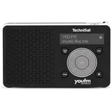 TechniSat DigitRadio 1 youfm-Edition schwarz/weiß