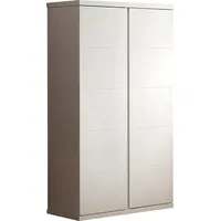 Vipack Kinderkleiderschrank Lara 110 x 204,5 x 57 cm Holzwerkstoff weiß
