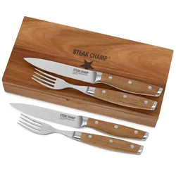 Steak Champ Steakbesteck 2er Set