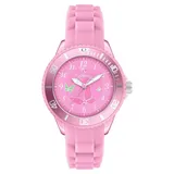 s.Oliver Schmetterling Quarzuhr 34 mm Silikonarmband Rosa
