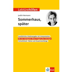 Klett Lektürehilfen / Klett Lektürehilfen Hermann, Sommerhaus, Später, Kartoniert (TB)