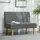 Homcom 2 Sitzer Sofa, Couch mit Cord-Optik, Holzbeine, Gepolsterter Polstersofa, Doppelsofa für Schlafzimmer, Wohnzimmer, 110 x 62B x 85H cm-Grau | Gr.: onesize