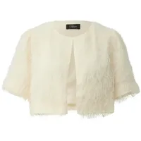 s.Oliver Festiver Kurzarm-Bolero Beige 42
