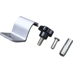 Bodenanker EXIT, silber (silberfarben), Bodenanker, Kinder, B/H/T: 5cm x 10cm x 8,5cm, B:5cm T:8,5cm