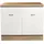 BASIC by Balculina Spülenschrank Andy 100 x 90 x 60 cm Weiß