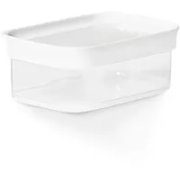 Emsa Optima rechteckig transparent/weiß 0,45 l