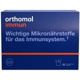 Orthomol Immun - Mikronährstoffe zur Unterstützung des Immunsystems - Nahrungsergänzung mit Vitamin C, Vitamin D und Zink, 30 St. Tagesportionen