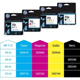 HP 712 cyan