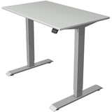 Kerkmann Move 1 elektrisch höhenverstellbarer Sitz-Steh-Schreibtisch 100x60cm grau/silber (2261)