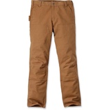 CARHARTT Duck Double Front Cargohose - Braun - W30/L32