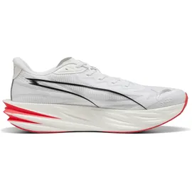 Puma Deviate Pure Nitro Herren Weiß/Rot/Silber 46