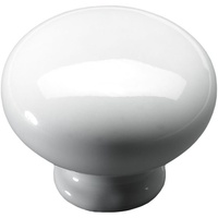 Hettich Möbelknopf Hettich Möbelknopf Keramik weiß Ø 30,0 mm - 1 weiß