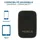 Mobilis 001380 Ladegerät für Mobilgeräte Universal Schwarz
