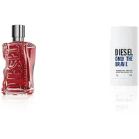 D by Diesel Red Parfüm | Eau de Parfum für Herren 100 ml + Diesel Only the Brave Deo Stick 75ml