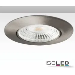 ISOLED Einbaurahmen Ion rund GU5.3 nickel satin